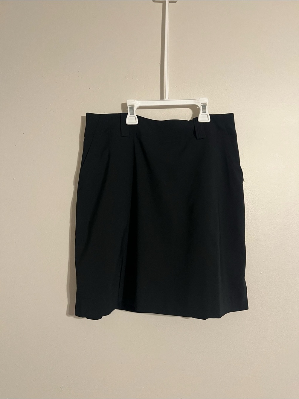 Nike Golf Women's Dri-Fit Skort Skirt Shorts Size 4 Petite Black Pockets Small
